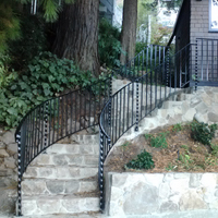 Wrought Iron Vallejo, Staircase